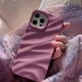thumbnail image 5 of for iPhone 15 Phone Case for Women, Cute Luxury 3D Wave Shape Water Ripple Pattern, Soft TPU Shockproof Compatible with iPhone Case (Purple, iPhone 15), 5 of 15