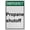 Warning Sign 4, variant on Industrial ANSI Vertical Exit Keep Closed Sign - 8"x12" Weatherproof UV Resistant (FACP Keep door closed) for Indoor/Outdoor Workplace