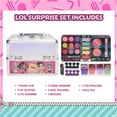 thumbnail image 3 of L.O.L. Surprise! Train Case Makeup Set Toys for Girls Washable Makeup for Kids Pretend Play Makeup, 3 of 10