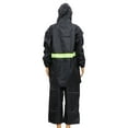 thumbnail image 4 of WAXIAYU Rain Suit Waterproof Reflective Rainwear Fishing Rain Gear Rain Coats Adults Men Rain and Rain Pants XXXL ( Black ), 4 of 8
