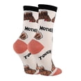 thumbnail image 2 of Womens Novelty Funny Crew Socks, Mom Life, Colorful Dress Cotton Socks Crazy Fashion Socks, 2 of 4