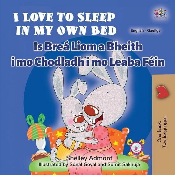 English Irish Bilingual Collection I Love to Sleep in My Own Bed (English Irish Bilingual Children's Book), (Paperback)