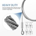 thumbnail image 2 of Shisuyan 1 Set Hanging Wire Picture Hanging Kit Adjustable Hanging Hardware Mirror Hanging Rope With Picture Hangers, 2 of 9