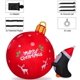 thumbnail image 2 of Campana de Navidad inflable con forma de pingüinos de Onory, empujan una campana de Navidad de 4 pies, 2 of 5