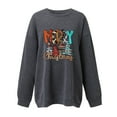 thumbnail image 5 of Sudadera Para Mujer, Sudaderas de Otoño, Blusa Holgada de Manga Larga Con Cuello Redondo A La Moda, Camisetas Con Estampado Navideño Odeerbi ODB150919, 5 of 5