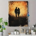 thumbnail image 4 of Qisvanset 12x16 Inch With Frame 2D Flat Wall Art Moonlit Daisy Meadow Ethereal Night Scene Home Wall Art, 4 of 8