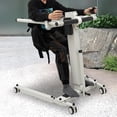 thumbnail image 2 of Electric Patient Lift Transfer Chair, Height&Seat Width Adjustable Portable Electric Patient Lift for Home Foldable Patient Lift Chair Transfer Lift Aid Chairs for Seniors Disabled Holds 286.6 lbs, 2 of 9
