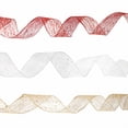 thumbnail image 5 of JJKBVCLO Christmas Wrap Ribbon Printed Transparent Ribbon For Floral And Diy Craft Decorations Measures 6.56 Feet By 1.97 Inches, 5 of 5