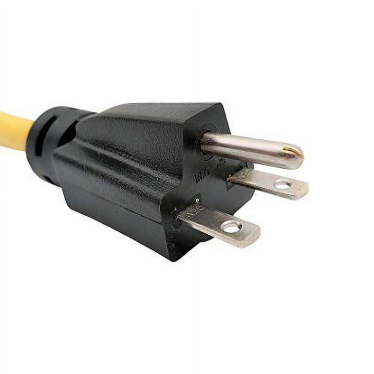 Parkworld 62077 RV 50A Splitter Adapter Cord (1.5FT) - 14-50P To 14-50R & L6-30R For Generator