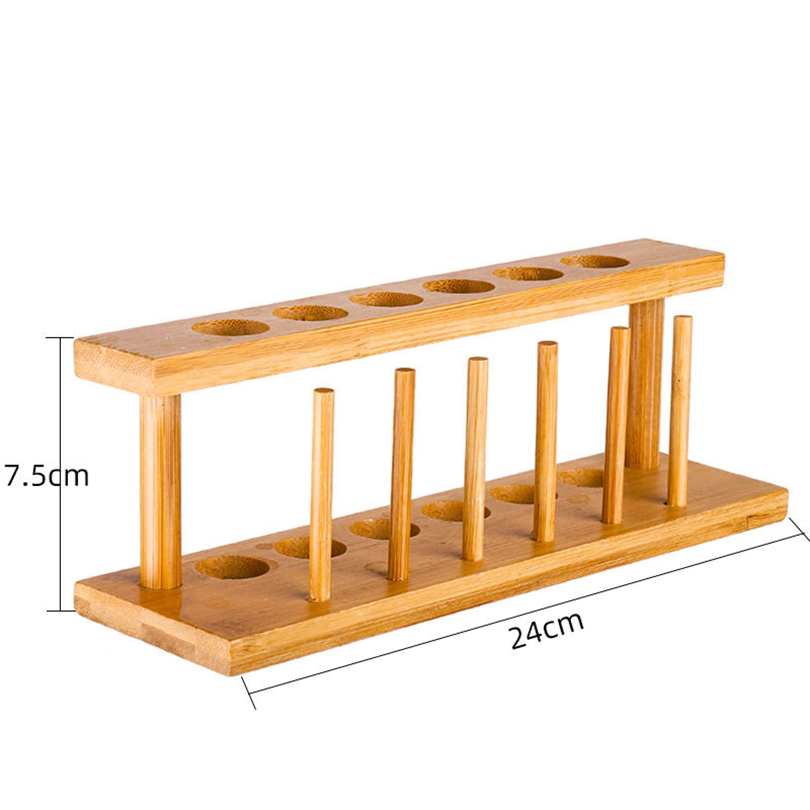 Peacoblue Home Wooden Test Tube Vial Shot Glasses Jamaica