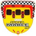 thumbnail image 5 of Airhead Airhead Super Mable HD, Red/Yellow, 3 Rider, 5 of 14