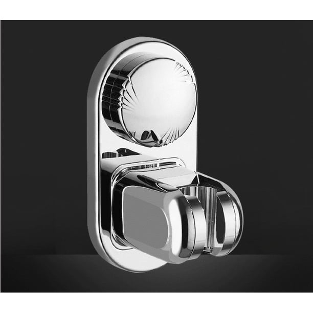 Plato de ducha perforado Soporte de ducha de pared 【Ventosa】 Asiento de ducha de chapa