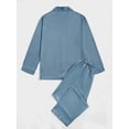 thumbnail image 2 of Men Contrast Piping PJ Set, 2 of 4