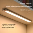 thumbnail image 2 of EastVita Led Light Strip, Under Cabinet Lights With Rechargeable Battery, 3 Switch Mode, 3 Lighting Modes Cabinet Lighting For Bedroom, Kitchen, Wardrobe, 2 of 8