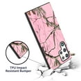 thumbnail image 6 of CoverON Design For Samsung Galaxy S22 Ultra Phone Case, Flexible Soft Rubber Slim TPU Cover, Pink Camo, 6 of 8