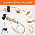 thumbnail image 5 of Low Pressure Gas LPG Fireplace Failure Control Valve Kit Gas Heater Thermocouple Replacement 5/8-18UNF, 5 of 7