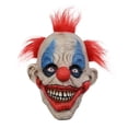 thumbnail image 1 of MÁSCARA DE PAYASO Espeluznante para Fiesta de Halloween, Disfraz de Cosplay, Accesorios de Vestir, Látex, No Venenoso, Transpirable, 1 of 8