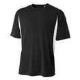 thumbnail image 2 of A4 Adult Short Sleeve Cooling Performance Color Block Tee N3181, 2 of 5
