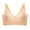 Beige, variant on Sngxgn Bra for Women - V Neck Low Impact Wireless Sports Bra Yoga Padded Workout Bra(Silver,42)