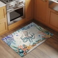 thumbnail image 3 of Octopus Coastal Area Rugs Collection 2'x3', Summer Nautical Starfish Coral Beige Non Slip Indoor Rectangle Throw Runner Rug Floor Mat Carpet for Living Room Dining Table Bedroom Nursery, 3 of 9