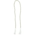 thumbnail image 7 of Sunnydaze Traditional Gold Rope Curtain Holdbacks (2 Count), 7 of 7