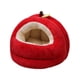 thumbnail image 2 of Cama cueva para gatos, casa para perros pequeños, cojín desmontable, refugio portátil semicerrado para mascotas, refugio para mascotas de invierno S, 2 of 8