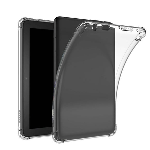 Shockproof Case for Fire 7 2022 Tablet (7"") - TPU, 4-Corner Protection, Transparent, Ultra-Thin, Precise Cutouts