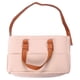 thumbnail image 2 of 2X Organizador de Caddie de Pañal de Bebé,Compartimento de Almacenamiento Unisex para Viajes U Hogar,Bolso de Cesta de Fieltro EcolóGico con Personalizables,Asas de Cuero, 2 of 5