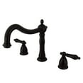 thumbnail image 2 of Kingston Brass KS1345AL 8 Inch -18 Inch Widespread Roman Tub Filler - Oil Rubbed Bronze, 2 of 3