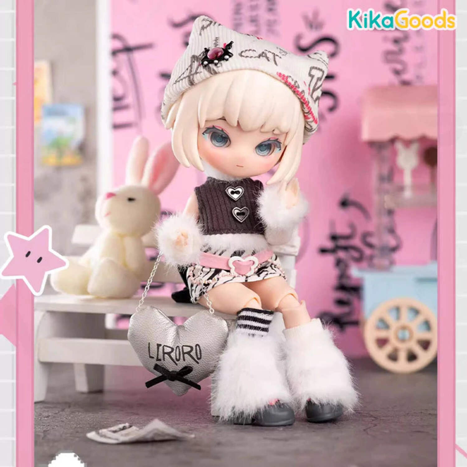 Kika Goods Liroro Binary Sweetheart Series Single Action Figure BJD Blind Box