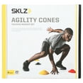 thumbnail image 3 of SKLZ Soccer Training Cone set for speed, quickness and agility training, includes 20 cones in 4 colors, 3 of 12