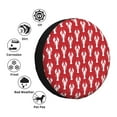 thumbnail image 4 of Fotbe Cartoon Lobster Funda de Llanta de Repuesto con Estampado, Engrosada, Ajuste Universal para Jeep, Remolque, RV, SUV, Camión-17 inch, 4 of 6