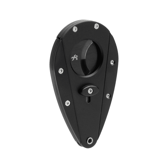 Xikar Xi1 Cigar Cutter, Double Guillotine Action, Black