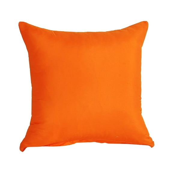 Ongmies Pillow Cases Clearance Pillow Covers18X18 Set Of 4 Decorations Indoor Throw Pillows for Home Couch Sofa Bed Room Decor Orange