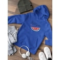 thumbnail image 3 of Buon Ferragosto Fresh Watermelon Hoodie Juniors -Image by Shutterstock,  Large, 3 of 4