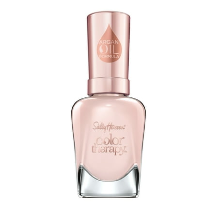 Sally Hansen Color Therapy Nail Color, Savasan-ahhh, 0.5 oz, Color Nail Polish, Nail Polish, Nail Polish Colors, Restorative, Argan Oil Formula, Instantly Moisturizes