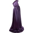 thumbnail image 2 of GRAJTCIN Capa con capucha unisex para adultos, longitud completa, disfraz de Halloween, Navidad, fiesta, tamaño de 43 a 67 pulgadas, 2 of 4