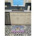thumbnail image 3 of Cat Face Watercolor Machine Washable Memory Foam Mat, 3 of 4