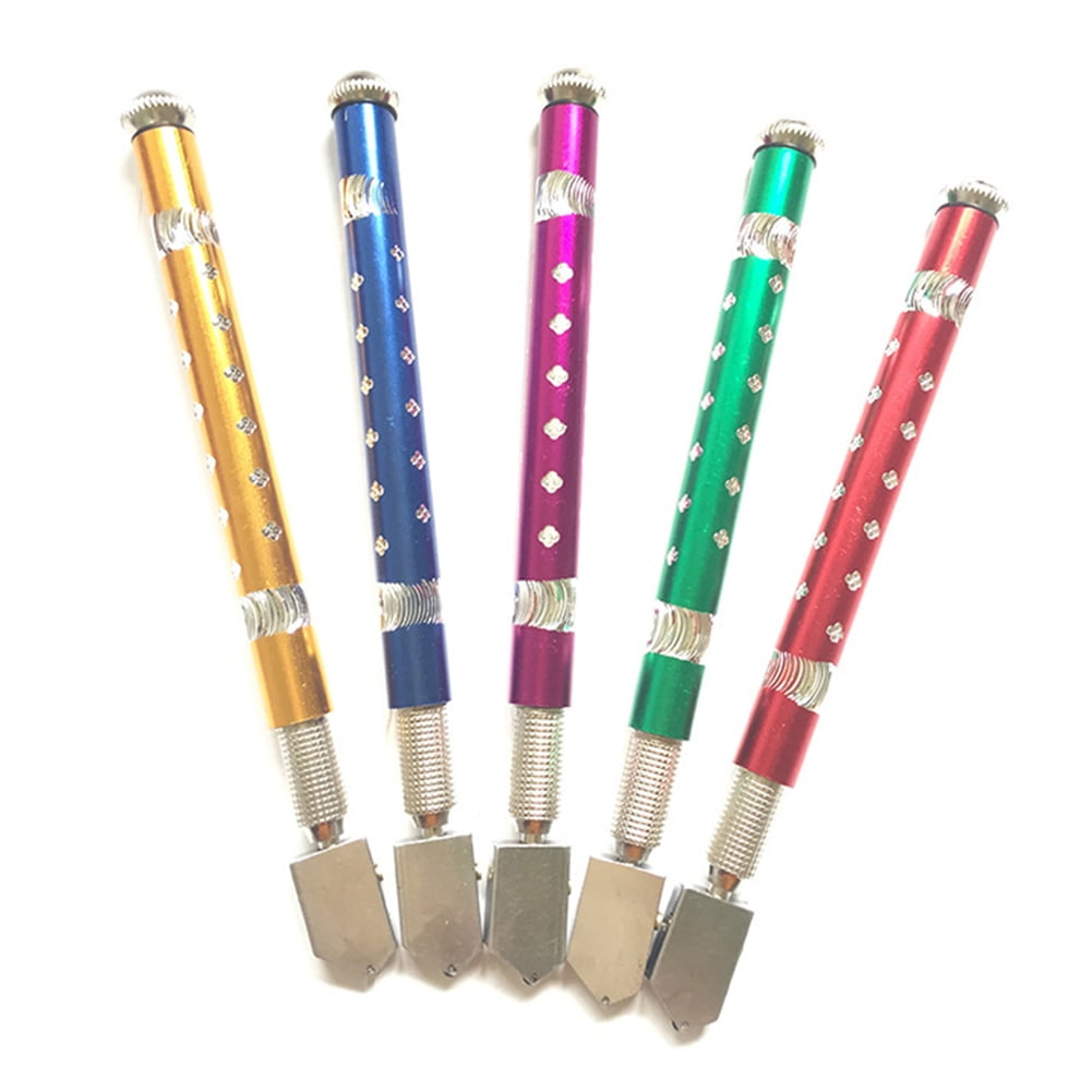 Quartz Glass Cutter Diamond Aluminum Alloy Handle Wheel Glass Tool