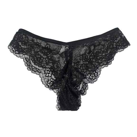Panties for Women,Lace Underwear For Women Soft Stretch Bikini Hipster Briefs Comfortable Ladies Panties,Womens Underwear,Black,XS