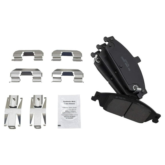 TRQ Front Ceramic Disc Brake Pad Set Left & Right for Chevy Pontiac Olds BFA73083