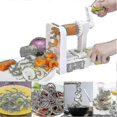 thumbnail image 4 of Spiralizer 4 -blade Vegetable Spiralizer Foldable Spiral Slicer Zucchini Noodle Veggie Pasta Spaghetti Maker - HZ, 4 of 5