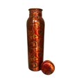 thumbnail image 1 of Traveler's Copper Water Bottle, Leak-Proof joint free Ayurvedic 900 ML 32 Oz, 1 of 1