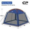 thumbnail image 2 of CAMPROS Screen House Room Camping Tent 10 x 10 Ft Canopy Tent Screen Shelter Gazebos Outdoor, 2 of 6
