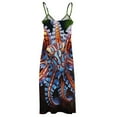 thumbnail image 4 of Octopus in The Mysterious Ocean Design Sleeveless Dress Woman Fashion Long Dresses Women's Summer Suit Dress 2025, 4 of 6