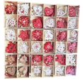 thumbnail image 3 of Decoraciones navideñas, caja de madera para decoración del hogar, adornos navideños hechos a mano, Chip de madera, bricolaje, granja, decoración navideña, M, 3 of 4