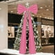 thumbnail image 5 of Adornos navideños, adornos navideños, regalos navideños, lazos de terciopelo extragrandes, adornos para árbol de Navidad, decoración para fiestas navideñas, bodas, interiores y exteriores, lazos de ga, 5 of 6