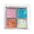 thumbnail image 1 of Four Colors Sequined Eye Shadow Creams Makeup Shiny Golden Powder Pearlescent 4 Colors Eye Shadow Disc, 1 of 1