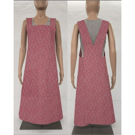 Crazy for Daisies Cross Back Apron by Penny's Needful Things (Pink)
