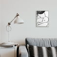 thumbnail image 2 of Stupell Industries Mother Nursing Child Portrait Minimal Black White Novelty Painting Gray Framed Art Print Wall Art, 11 x 14, 2 of 7